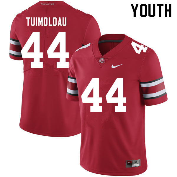 Youth #44 J.T. Tuimoloau Ohio State Buckeyes College Football Jerseys Sale-Red